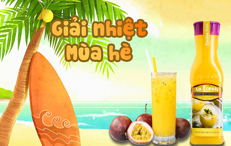 Nước cốt chanh dây - món quà cho sức khỏe