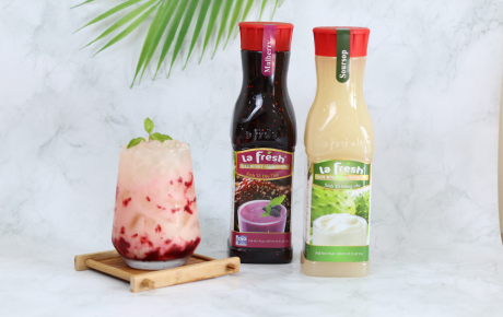 Trà men sữa mãng cầu - dâu tằm