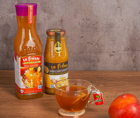 Trà táo - bạc hà