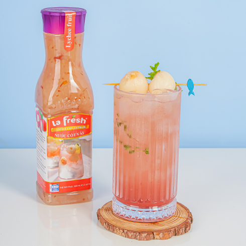 Trà Vải Hoa Hồng